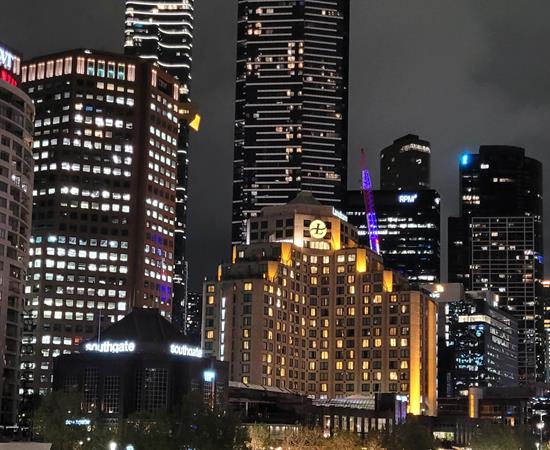Melbourne by night, Australia